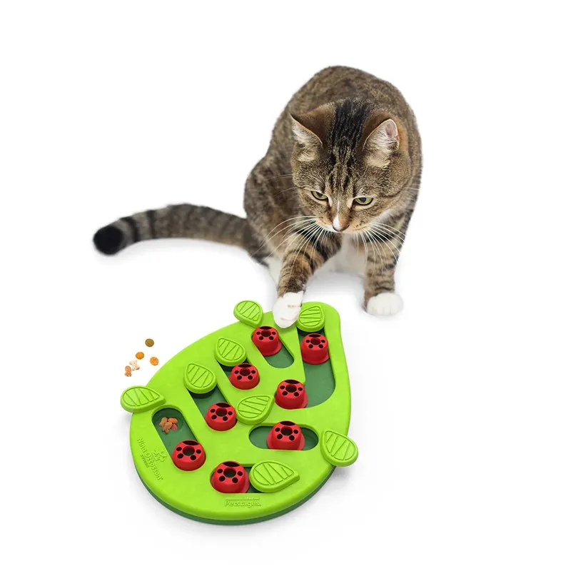 Petstages Cat Puzzle Buggin‘ Out Puzzle & Play by Nina Ottosson | Nedsatt pris
