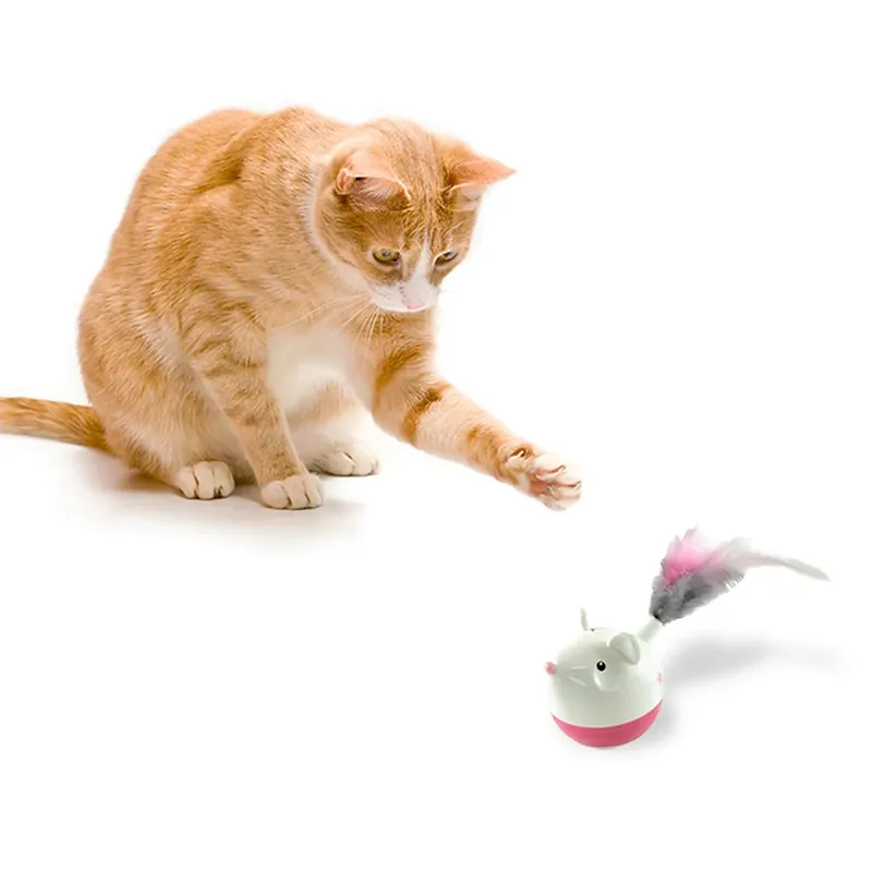 Petstages Cat Puzzle Hunt ‘N Swat Treat Tumbler by Nina Ottosson - Säker betalning
