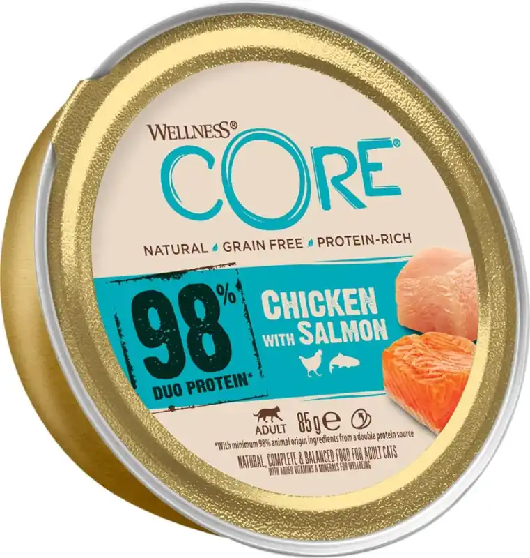 Core Cat Wet Food 98% Protein Paté Tins | Säker betalning