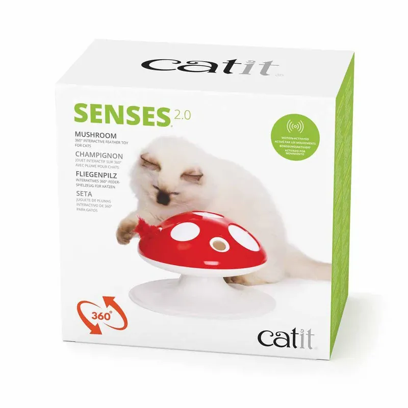 Catit Interactive Cat Toy Senses 2.0 Mushroom - Dagens erbjudande