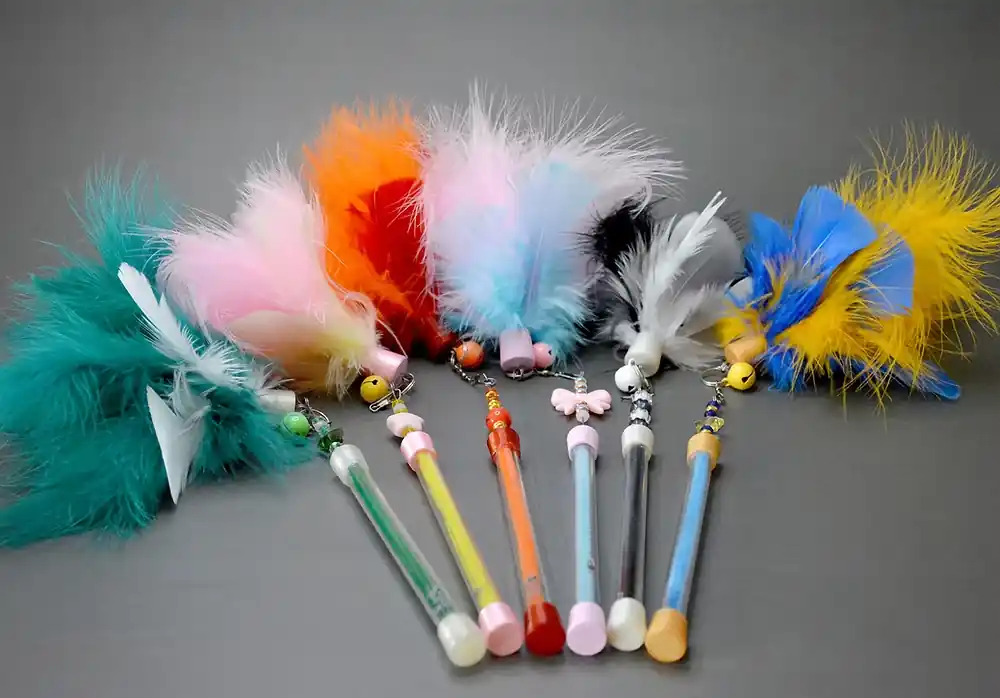 Feather Duster Cat Teaser Wand | Utförsäljning