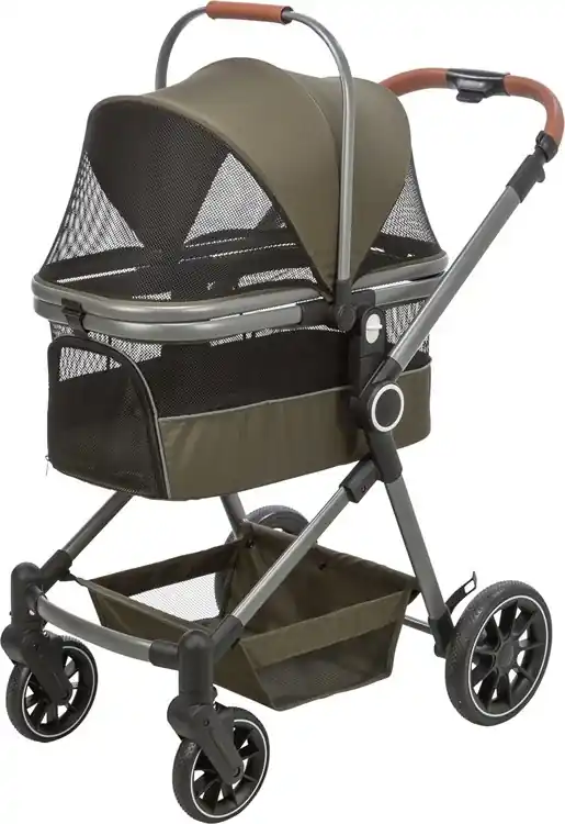 Sista dagarna - Djurvagn Buggy, 56 × 101 × 100 cm, 7,5 kg, olivgrön