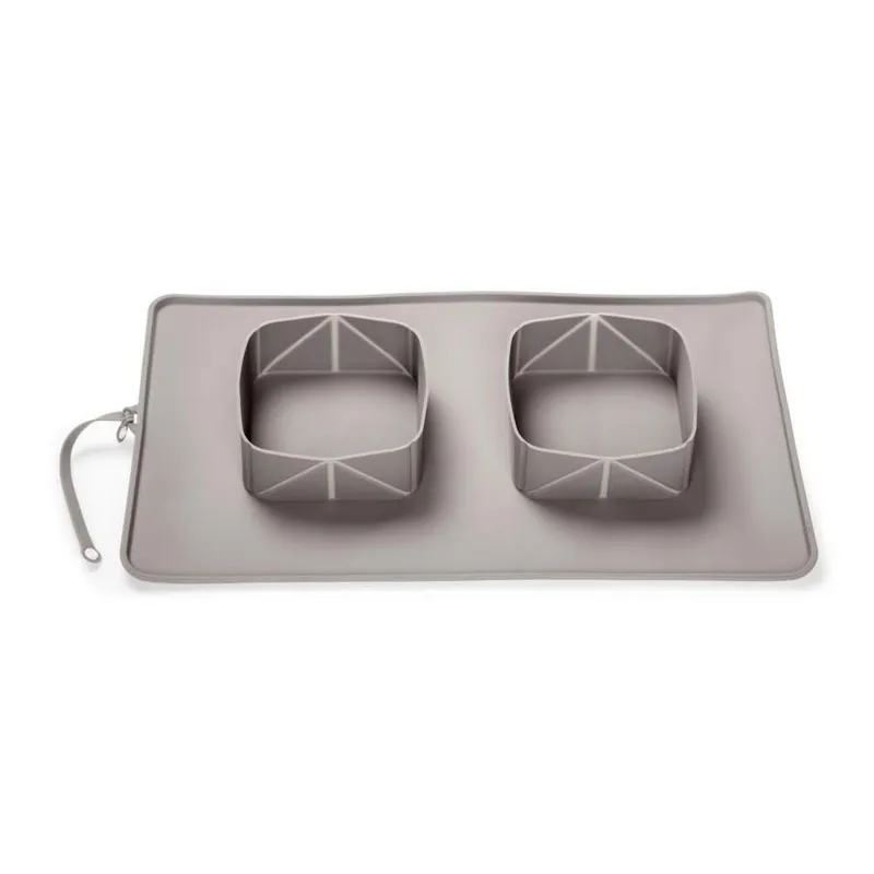 Little&Bigger Voyage Double Diner Mat Grå | Kan beställas online