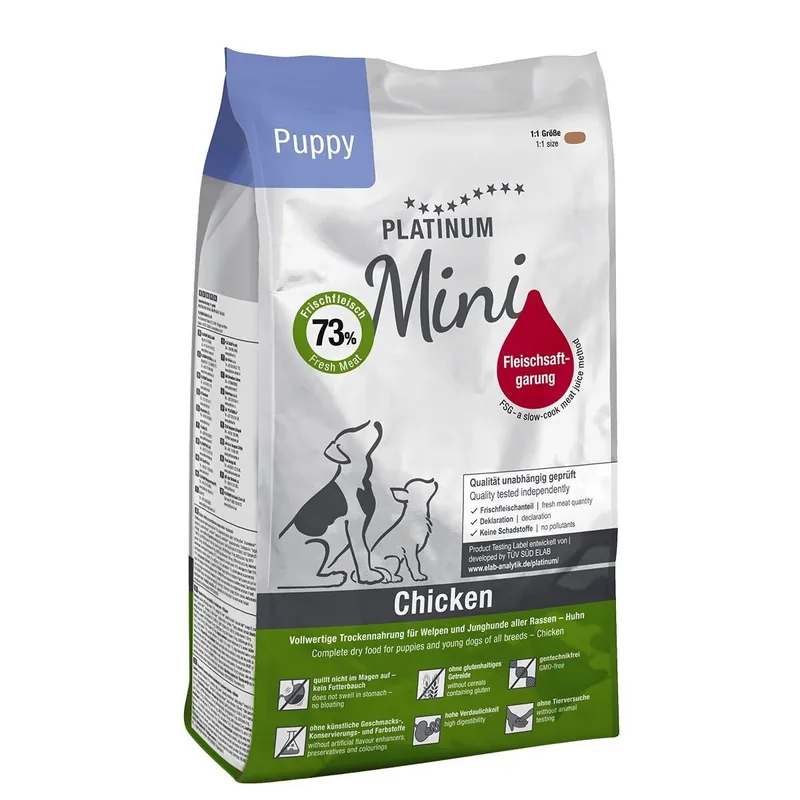 Platinum Mini Puppy Chicken 900 g | Köp online