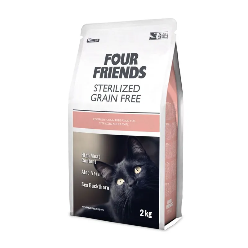 Kundernas favorit - FourFriends Cat Sterilized Grain Free