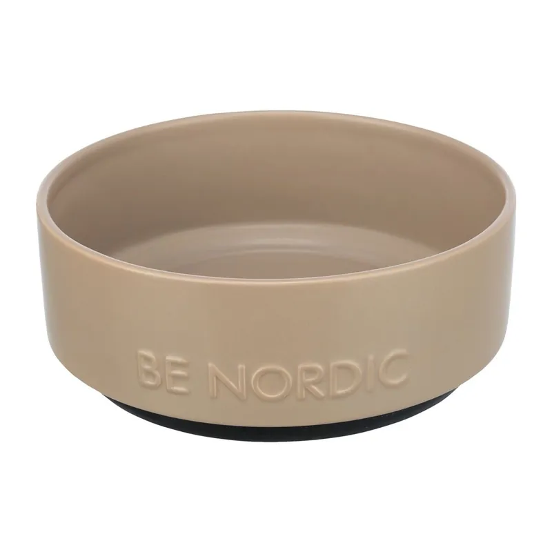 Erbjudande - Trixie Be Nordic Matskål i Keramik Beige