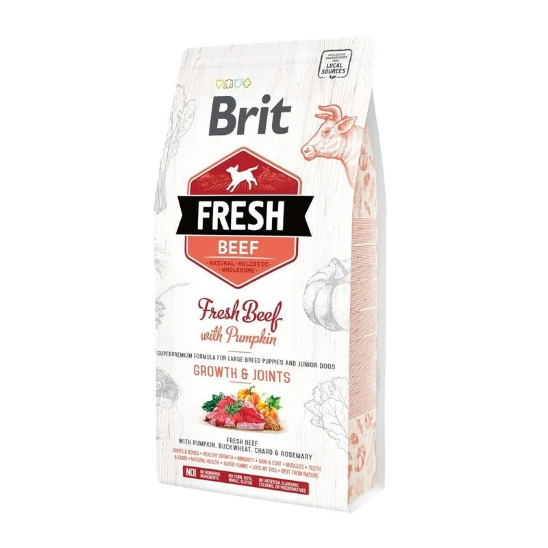 Ny lansering | Brit Fresh Beef with Pumpkin Puppy Large