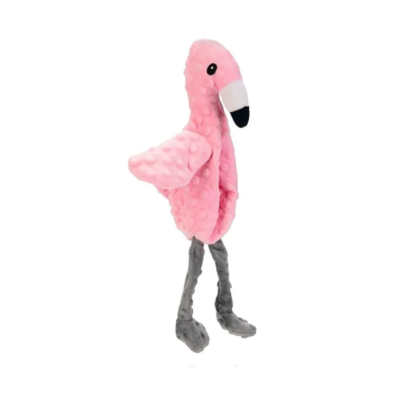 Beeztees Quak Mjukisdjur Flamingo Rosa 40 cm | Kan beställas online