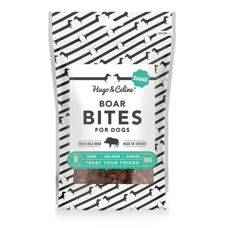 Ta chansen | Hugo&Celine Bites Vildsvin 80 g
