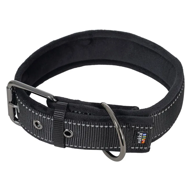 Snart slut | Rukka Form Soft Hundhalsband Svart