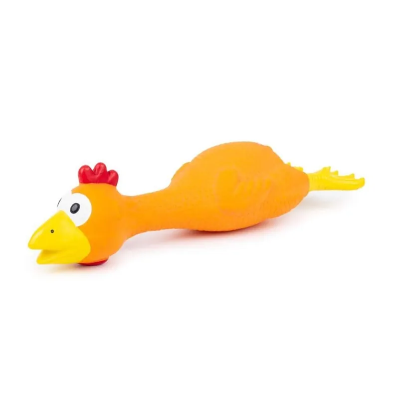 Skaffa nu - Little&Bigger Latex Long Neck Kyckling 30 cm