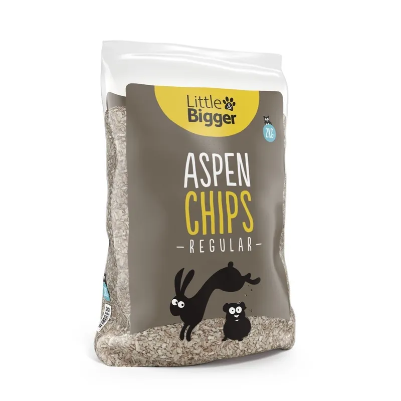 Riktigt fynd - Little&Bigger Aspspån Original 2 kg