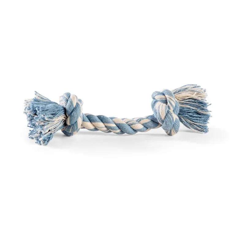 Little&Bigger Organic Cotton Repleksak Blå 15 cm - Smidig beställning