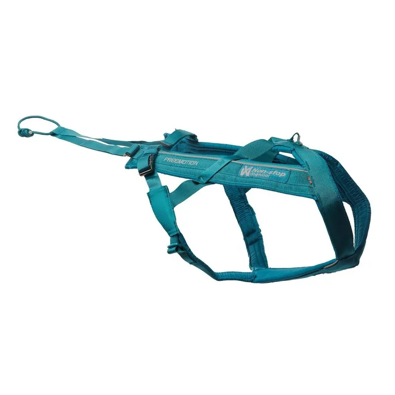 Köp direkt - Non-Stop Dogwear Freemotion 5.0 Dragsele Turkos