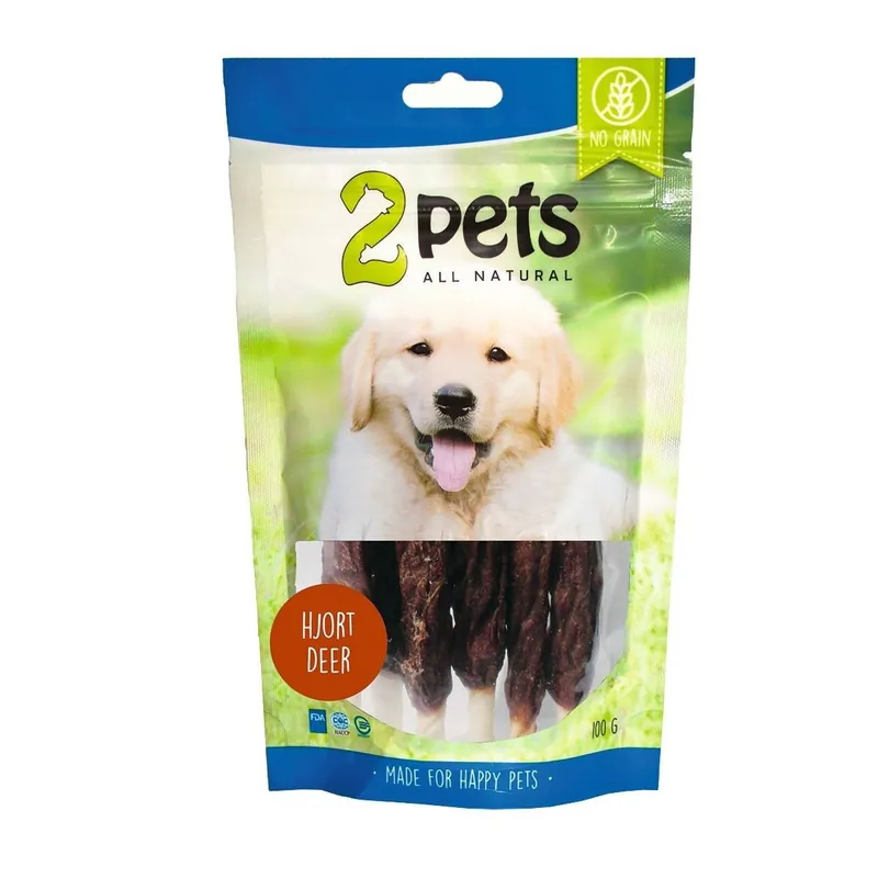 Kundernas favorit | 2pets Tuggpinne med Hjort 12 cm