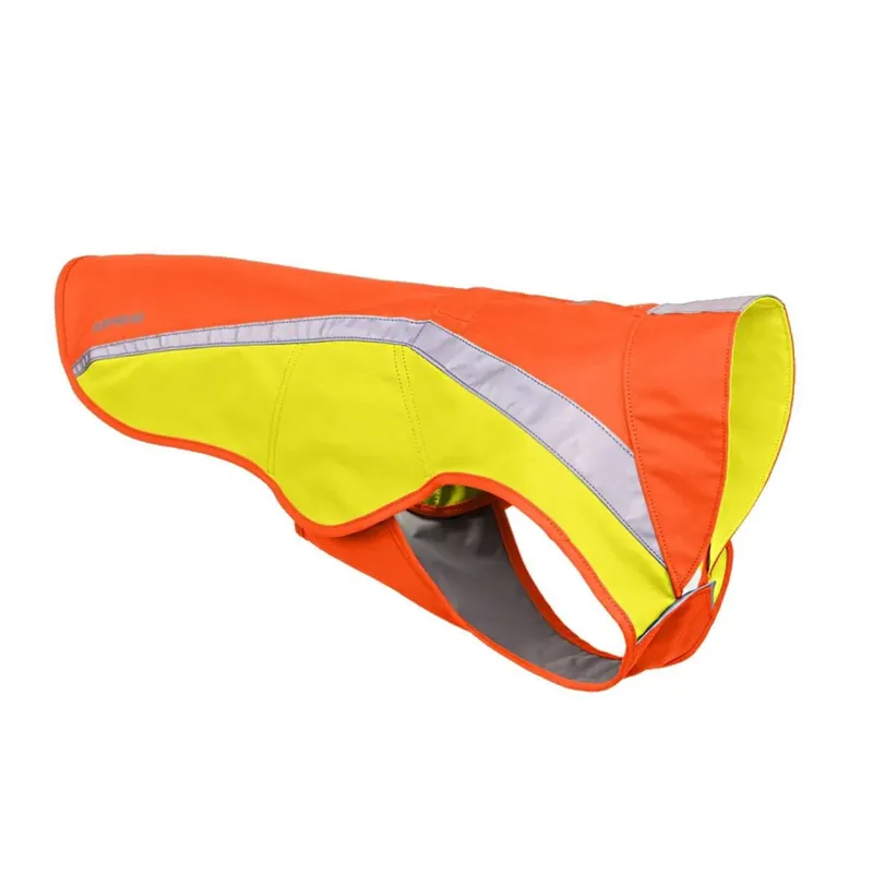 Outlet | Ruffwear Lumenglow High-Visibility Hundjacka med Reflexdetaljer Orange/Gul