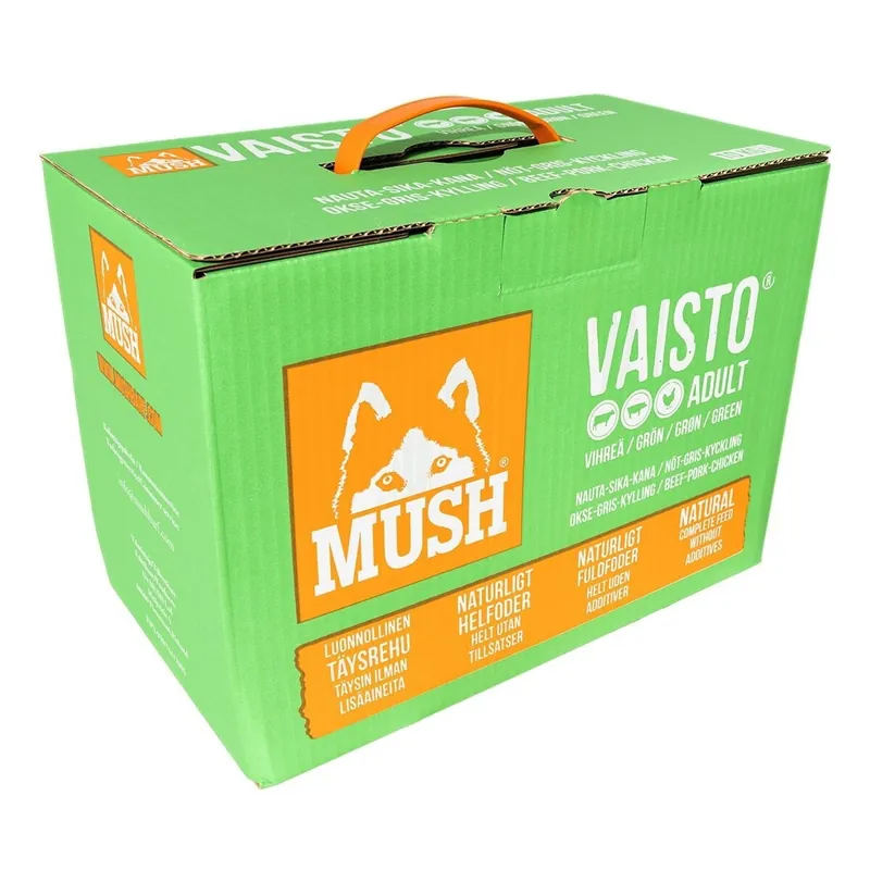 Mush Vaisto Nöt-Gris-Kyckling - Professionell kvalitet