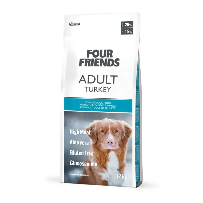 FourFriends Dog Adult Turkey - Köp direkt