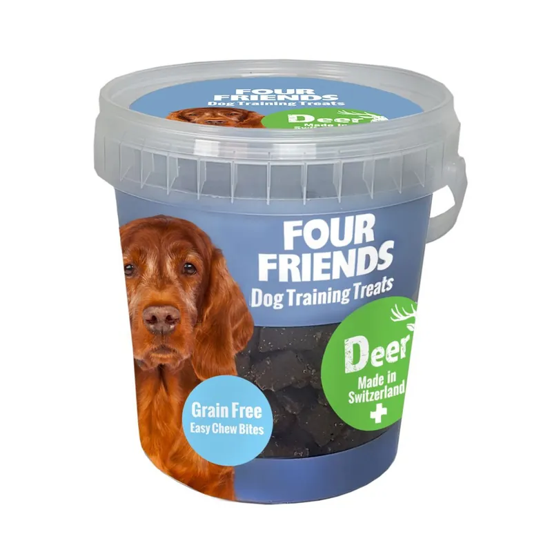 Fyndpris - FourFriends Dog Training Treats Grain Free Deer 400 g