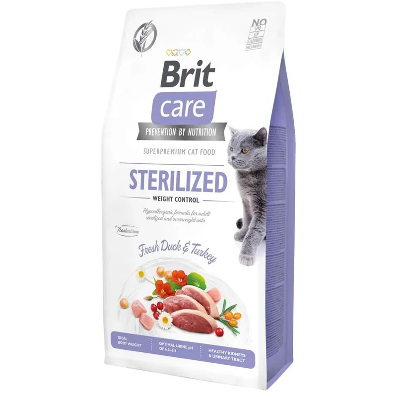 Snart slut - Brit Care Cat Grain Free Sterilized Weight Control