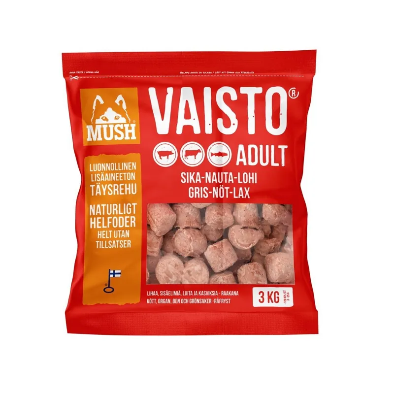 Mush Vaisto Gris-Nöt-Lax - Lägg i varukorg