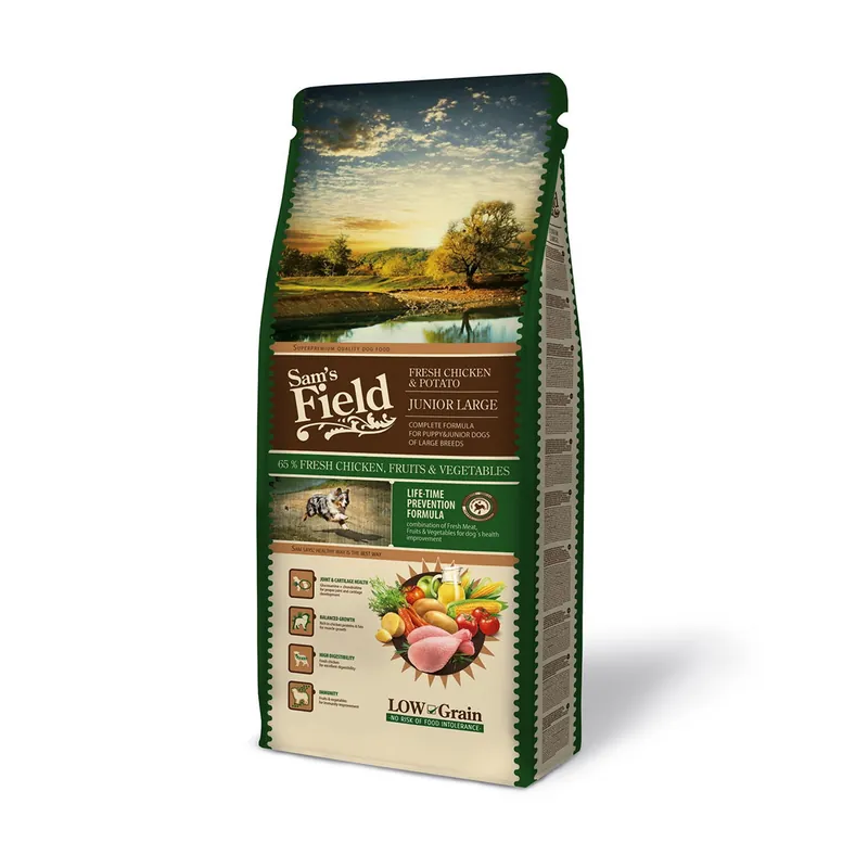 Sams Field Junior Large Chicken & Potato - Bra pris just nu