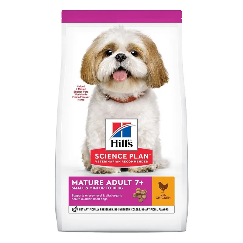 Extra bra pris | Hills Science Plan Dog Mature Adult 7+ Small & Mini Chicken