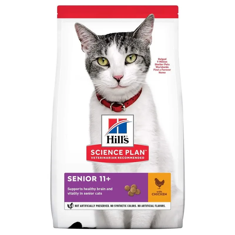 Spara nu | Hills Science Plan Cat Senior 11+ Chicken