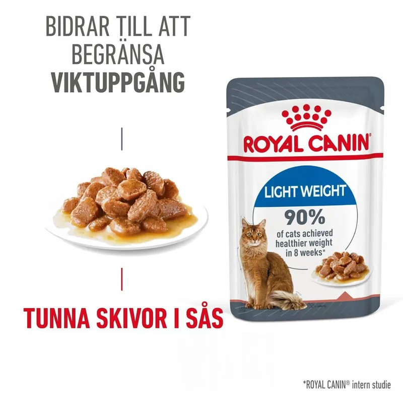 Royal Canin Cat Light Weight Care Jelly Våtfoder (12x85g) - Nytt hos oss
