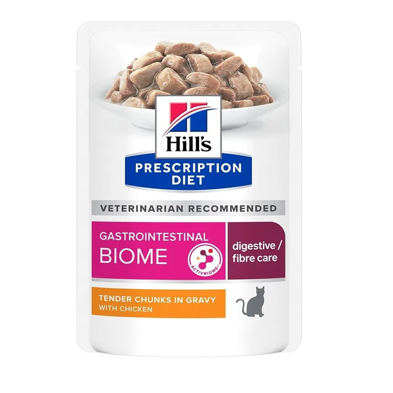 Hills Prescription Diet Feline Gastrointestinal BIOME 12x85 g - Rekommenderas