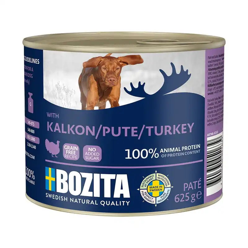 Erbjudandet går snart ut | Bozita Kalkon Paté 625 g