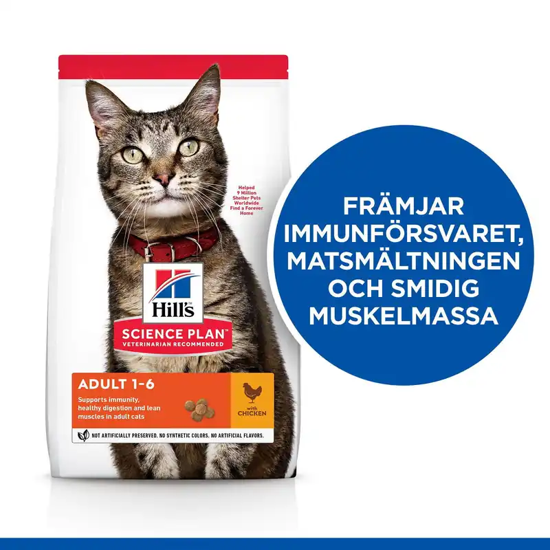 Lägg i varukorg - Hills Science Plan Cat Adult Chicken