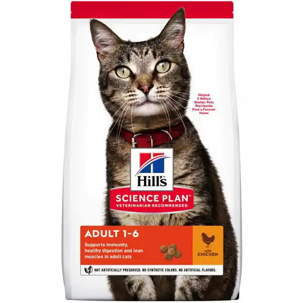 Hills Science Plan Cat Adult Chicken | Tryggt köp