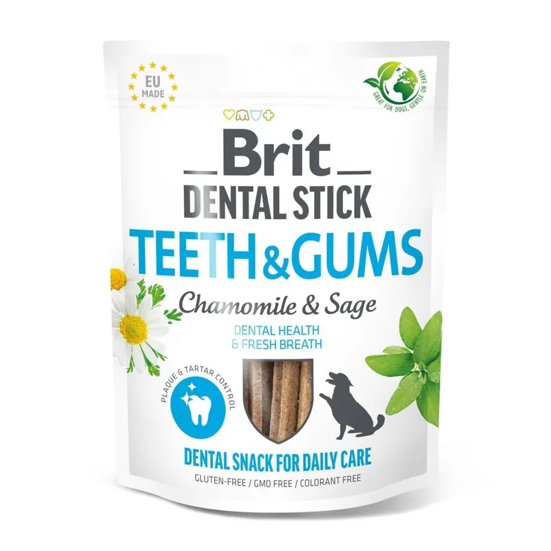 Brit Care Dental Stick Teeth & Gums Chamomile & Sage 7-pack - Toppsäljare