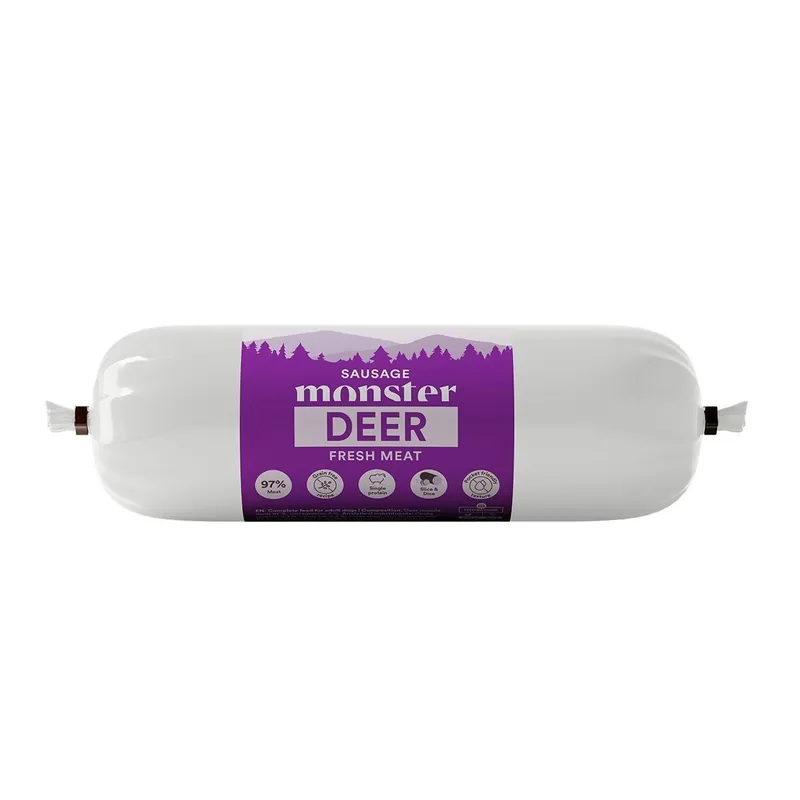Gratis retur - Monster Dog Sausage Deer