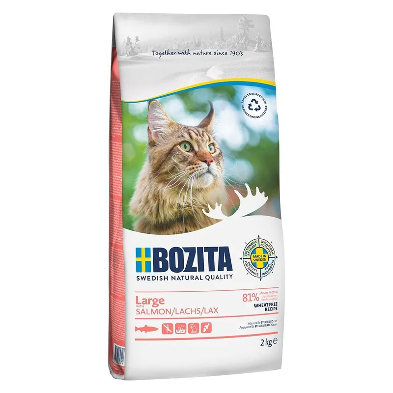 Topprodukt | Bozita Large Wheat Free Salmon