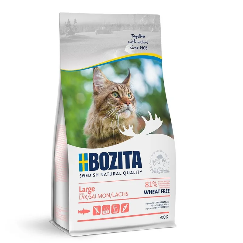 Nyhet hos oss | Bozita Large Wheat Free Salmon