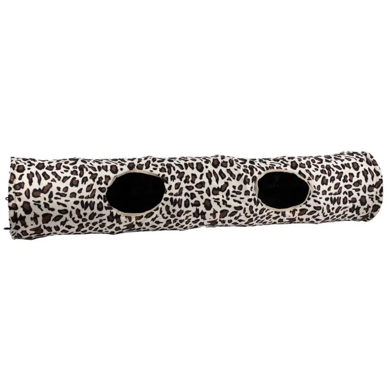 Little&Bigger Kattunnel Prasslig Leopard - Nyhet hos oss