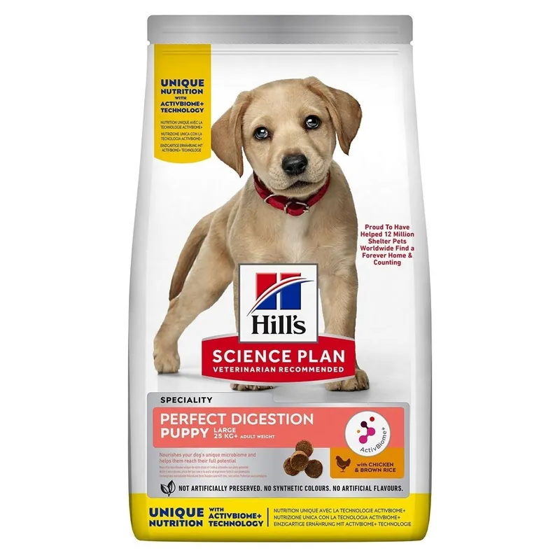 Hills Science Plan Puppy Large Perfect Digestion Chicken - Slutrea