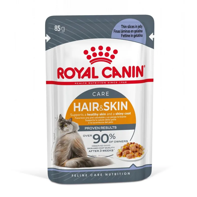 Ny produkt - Royal Canin Hair & Skin Care Jelly 12 x 85 g