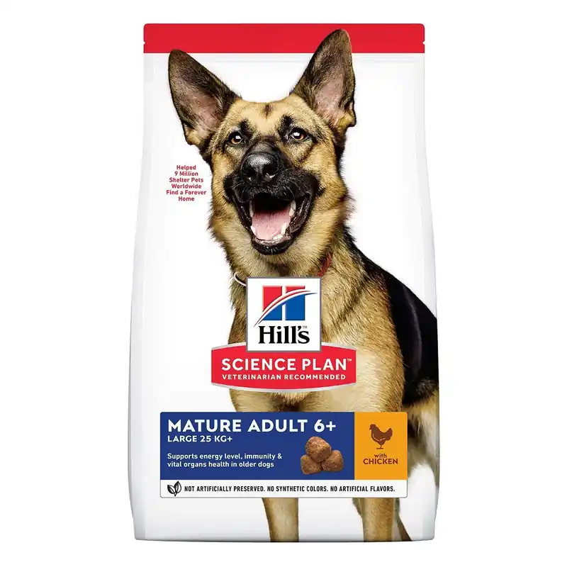 Hills Science Plan Dog Mature Adult 6+ Large Breed Chicken 14 kg - Bara denna vecka