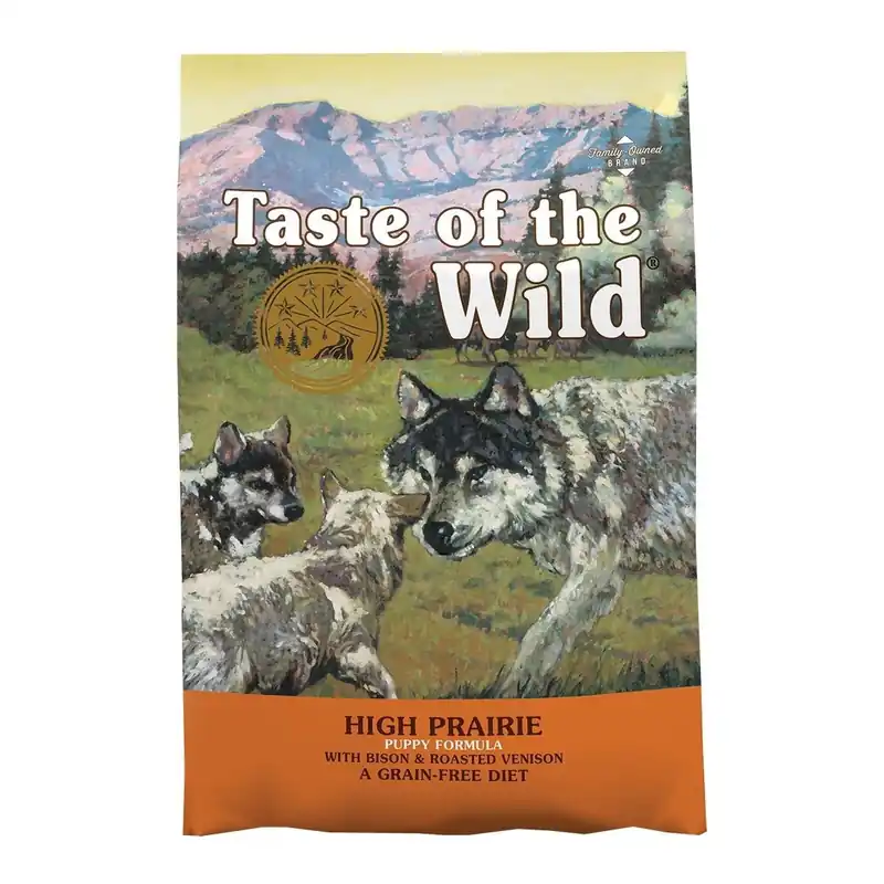 Taste of the Wild Puppy High Prairie Bison - Mycket populär