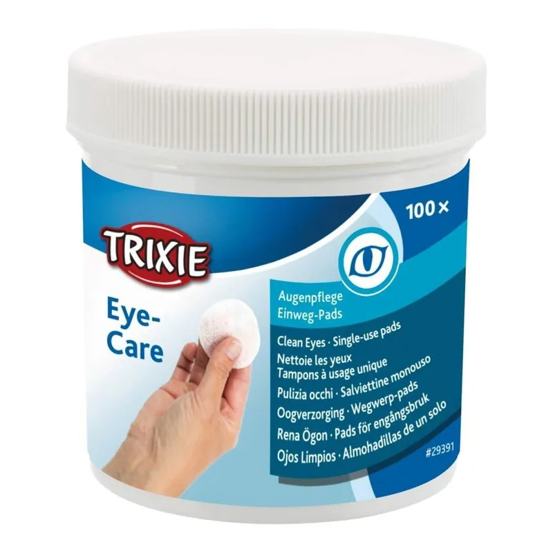 Tryggt köp - Trixie Ögonservett med Aloe Vera 100-pack