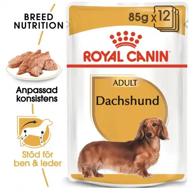 Nyhet hos oss | Royal Canin Tax/Dachshund Wet (12x85g)
