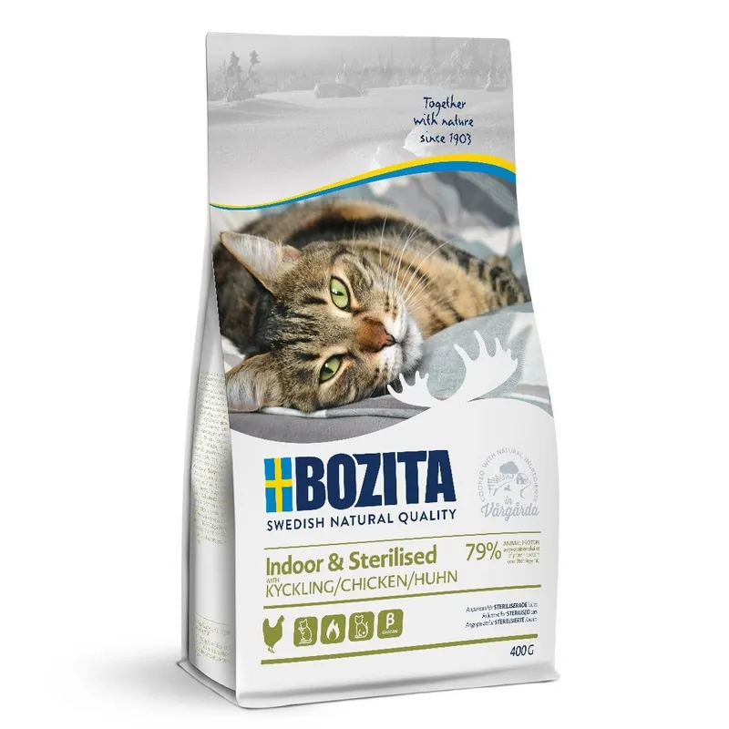 Prisnedsättning - Bozita Indoor & Sterilised Chicken