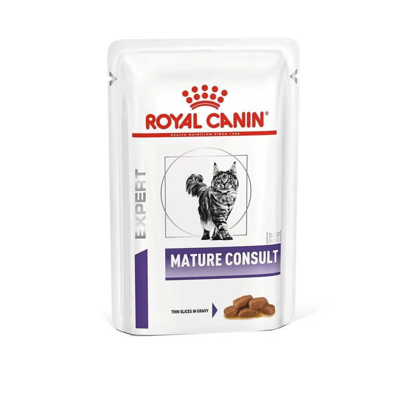 Royal Canin Veterinary Diets Cat Mature Consult 12 x 85 g - Toppsäljare