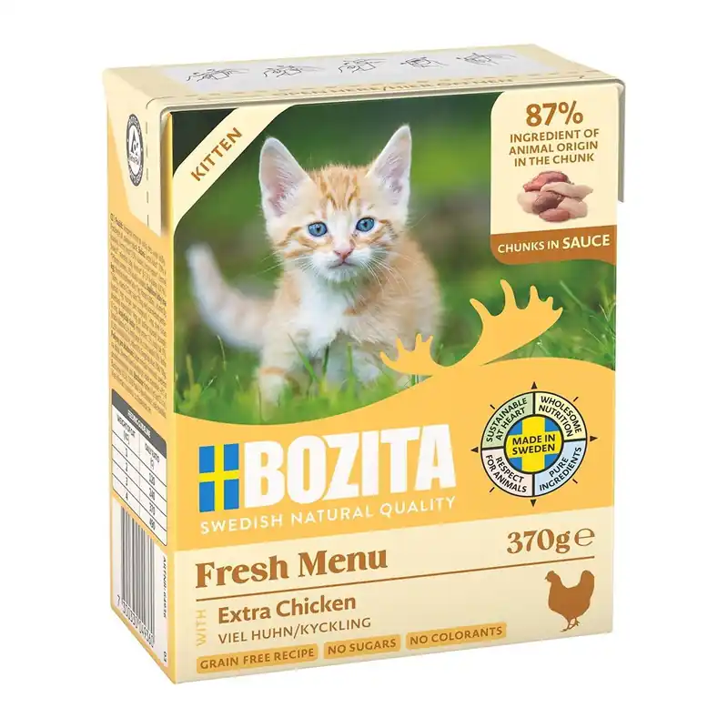 Lägg i varukorg | Bozita Kitten Kyckling 370 g