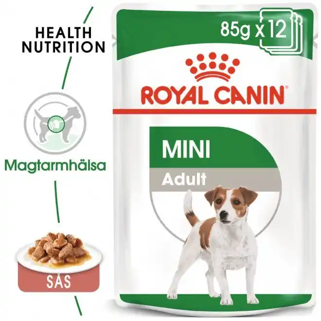 Royal Canin Mini Adult Våtfoder (12x85g) - Prissänkt
