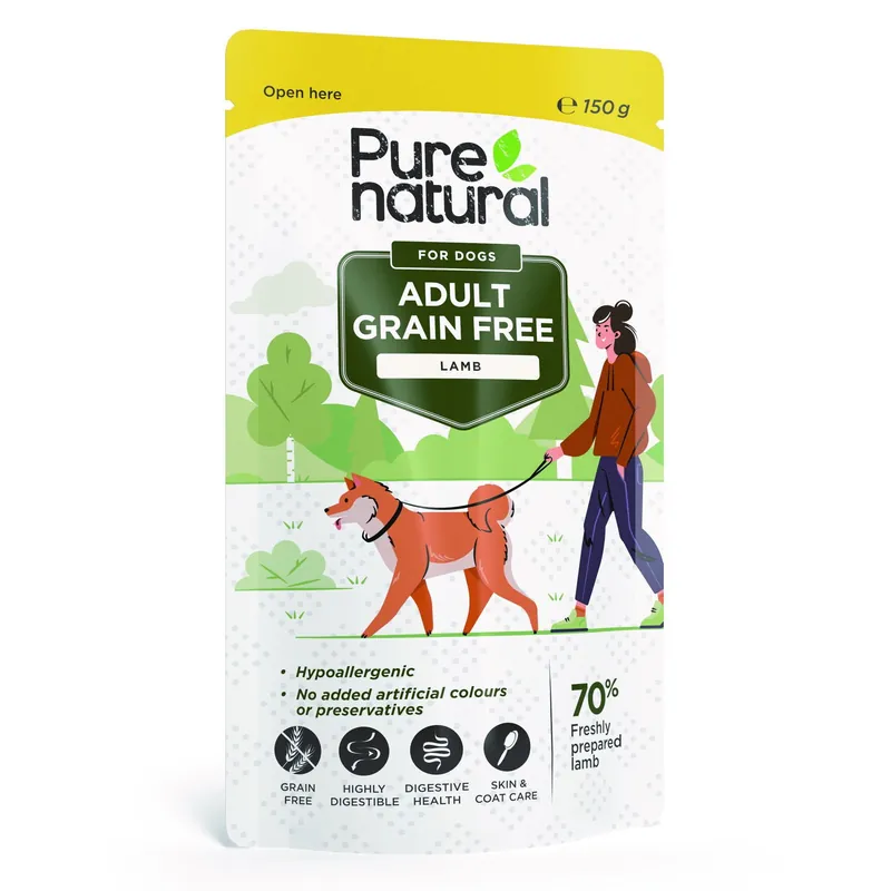 Purenatural Dog Adult Lamb Våtfoder till Hund 150 g | Specialerbjudande