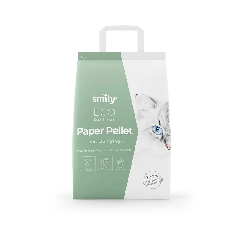 Smily Eco Papperspellets 20 liter - Nytt i sortimentet